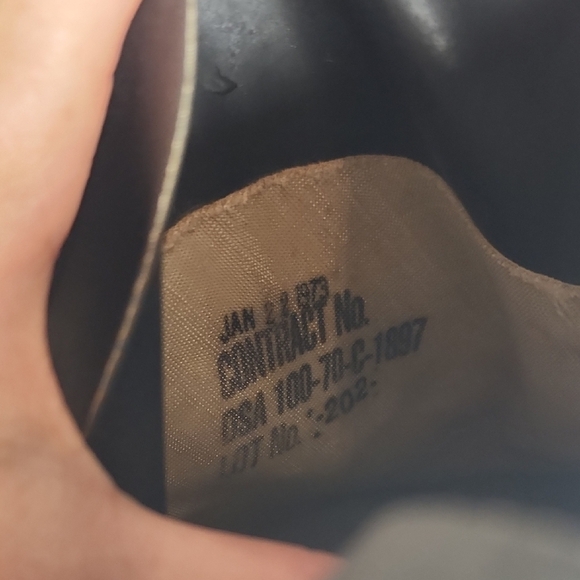 Vintage (1973) Military Extreme Weather Bata Boots 8R - Picture 5 of 5